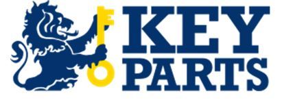 Комплект тормозных колодок, дисковый тормоз KEY PARTS KBP1512